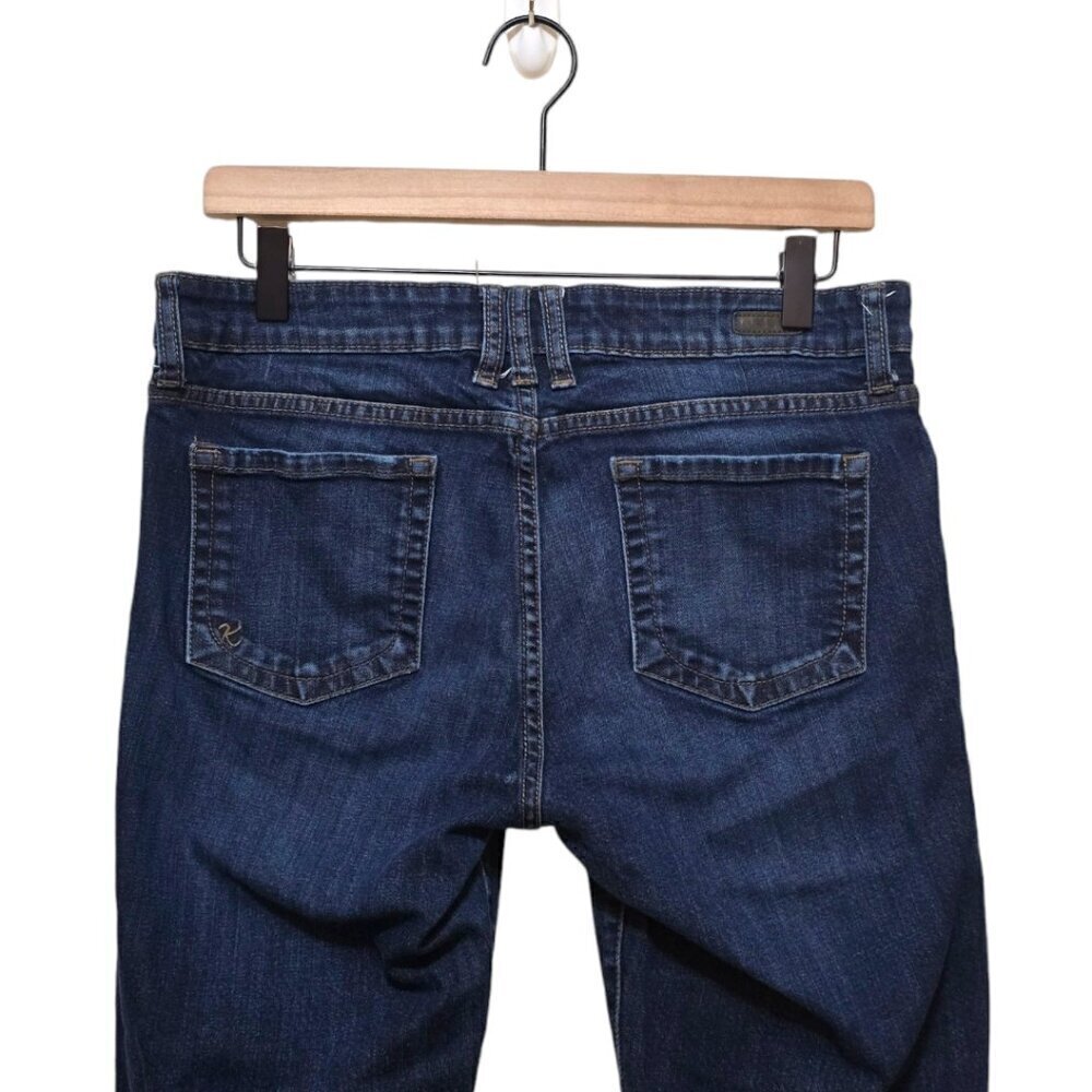 Kut from the Kloth Catherine Boyfriend Destructed Mid-Rise Jeans Sz 10 - Picture 3 of 10